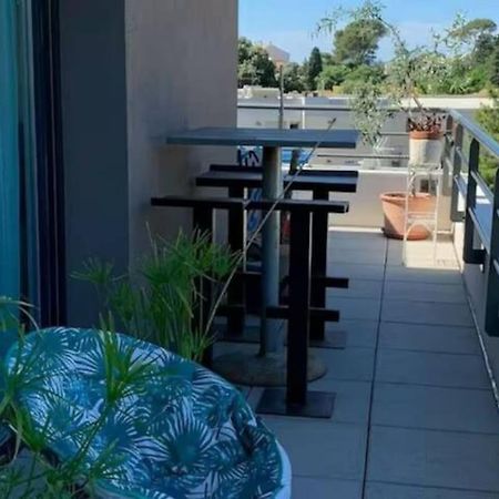 Magnifique Rooftop Duplex Climatise Familial, Aux Arceaux Montpellier Dış mekan fotoğraf