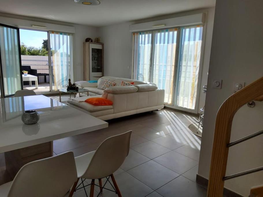 Magnifique Rooftop Duplex Climatise Familial, Aux Arceaux Montpellier Dış mekan fotoğraf