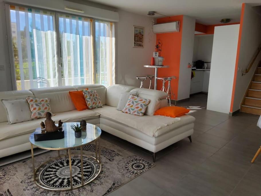 Magnifique Rooftop Duplex Climatise Familial, Aux Arceaux Montpellier Dış mekan fotoğraf